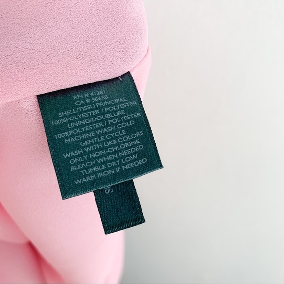 Lauren Ralph Lauren Women's Floral Print Crepe Shift Dress Sz 8 - Picture 7 of 7